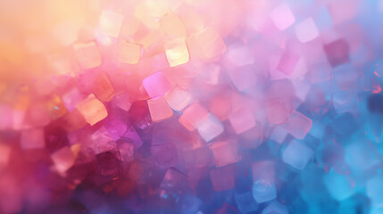 Colorful abstract background with vibrant hues of pink, purple, and blue.