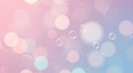 Obraz premium Iridescent bubble textures with a dreamy, ethereal appearance