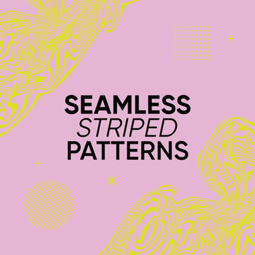 Asymmetrical distorted lines