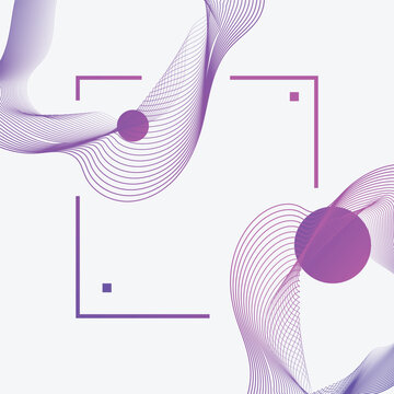 Asymmetrical distorted lines