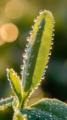 clover wreath, Saint Patrick's Day, green, golden accents, festive, elegant, warm lighting, bokeh, close-up, celebration, Irish tradition, holiday decor, seasonal, decorative, natural elements, wreath