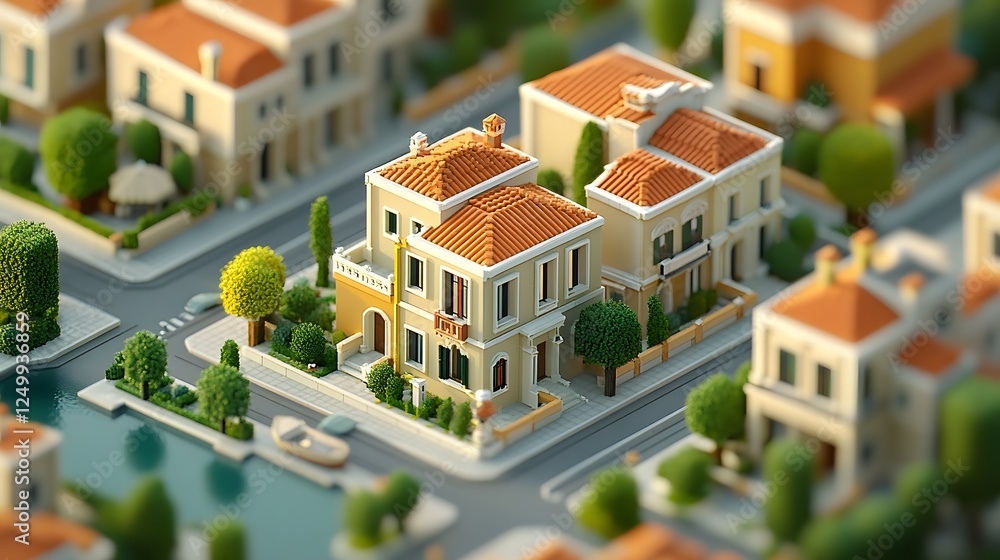 Poster isometric character and environment showcase chara af47e103-a243-4de6-9f2a-c76ee4ff5572 1 featuring 