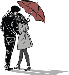 Couple valentine’s day