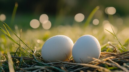 eggs, nowruz, festive, spring, grass, meadow, dew, sunlight, celebration, tradition, culture, holiday, nature, freshness, renewal, joy, happiness, vibrancy, color, reflection, morning, growth, season,