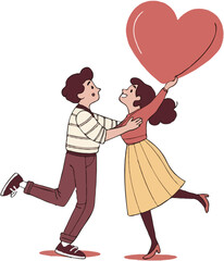 Couple valentine’s day