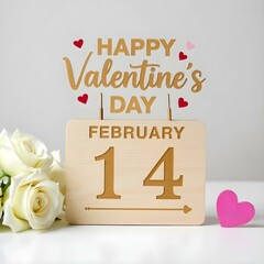 14 feb valentine day card 
