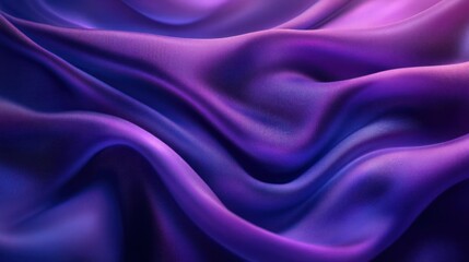 Obraz premium A close-up of purple fabric with a smooth texture and subtle folds.