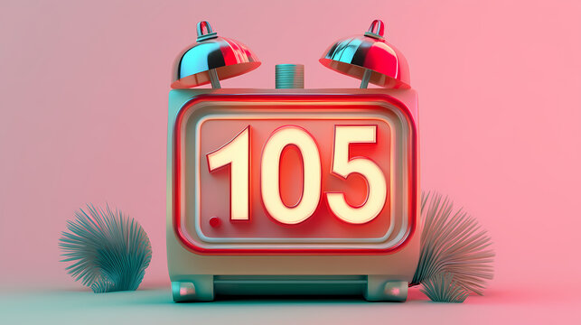 3d calendar icon showing february with retro design. Futuristic Religious Icons. Illustration