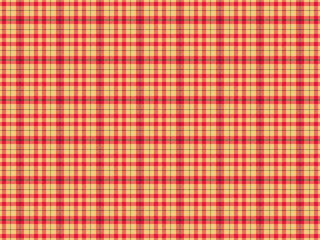 Plaid Fabric Pattern Background Vector