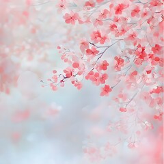 Fototapeta premium Japanese scenery, Japanese background, generation AI