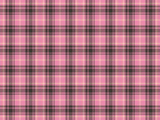 Plaid Fabric Pattern Background Vector