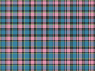 Plaid Fabric Pattern Background Vector