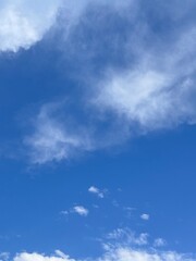 blue sky with clouds