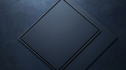 Dark geometric frame, textured background, mockup