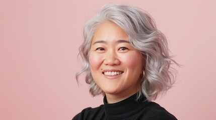 A headshot of a person with platinum blonde hair, wearing a hoodie, against a soft bokeh background.
