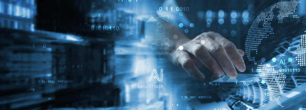 Data science. Innovation technology, digital software development concept. Algorithm and deep learning of AI artificial intelligence, data engineering and global network. data processing technology.