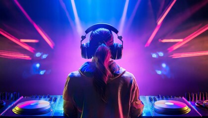 Obraz premium DJing is an art that requires creativity and skill. 