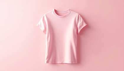 light pink shirt mockup front back