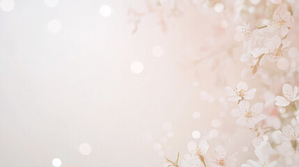 桜のキラキラ背景素材 Cherry tree