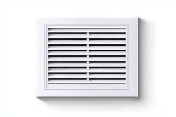 White vent with black stripes