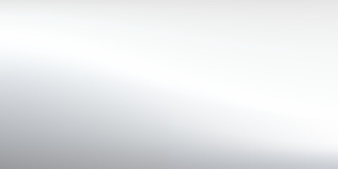 Silver foil background with metal mirror texture. Chrome gradient surface with light gloss abstract modern
