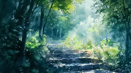 自然の景色,風景,美しい風景,絵画,ファンタジックな風景,