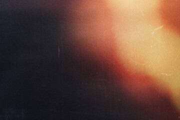 Set of blurred and grained positive film texture with dust and light leaks.