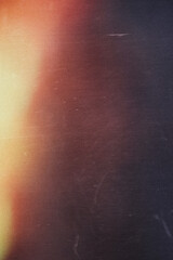 Set of blurred and grained positive film texture with dust and light leaks.
