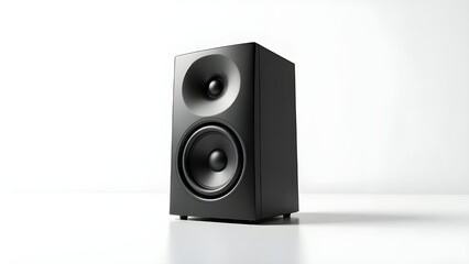 Obraz premium speaker isolated on pure white background