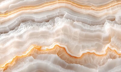 White and orange onyx marble texture background
