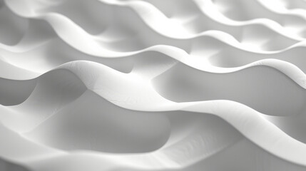 Obraz premium Abstract background with subtle shades of gray creating wavy texture