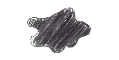 Colored lines, colored pencils, black pencils isolated on transparent background.