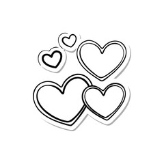 heart, icon, vector, face, cartoon, symbol, illustration, button, smile, love, design, smiley, sign, happy, art, joy, animal, funny, valentine, fun, eye, cute, character, round, happiness