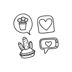 ice cream icon set