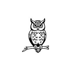 owl logo design