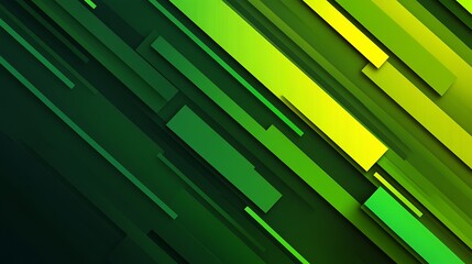 Green abstract tech background