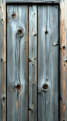 Fototapeta premium Weathered Gray Wooden Panel Texture
