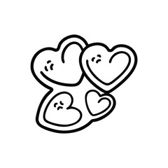 valentine day love, heart, valentine, cartoon, illustration, day, vector, romance, red, couple, funny, hearts, fun, holiday