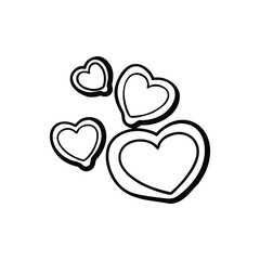 valentine day love, heart, valentine, cartoon, illustration, day, vector, romance, red, couple, funny, hearts, fun, holiday