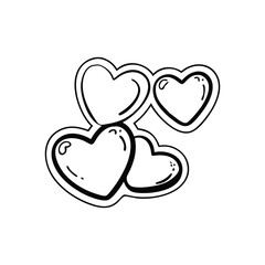 valentine day love, heart, valentine, cartoon, illustration, day, vector, romance, red, couple, funny, hearts, fun, holiday