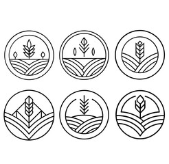 Field extension Vector Icons