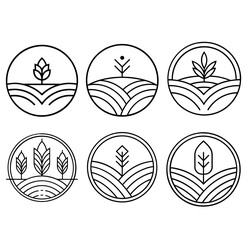 Field extension Vector Icons