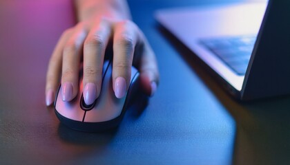 Navigating with ease using your mouse.  