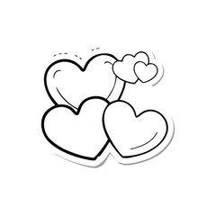 valentine day love, heart, valentine, cartoon, illustration, day, vector, romance, red, couple, funny, hearts, fun, holiday