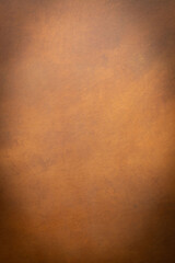 Fototapeta premium Painted studio background, portrait backdrop, dark brown texture