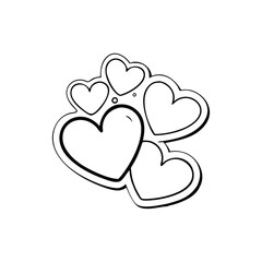 valentine day love, heart, valentine, cartoon, illustration, day, vector, romance, red, couple, funny, hearts, fun, holiday