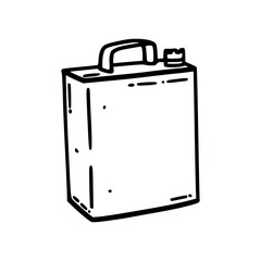 vector drawing of syrup bottle