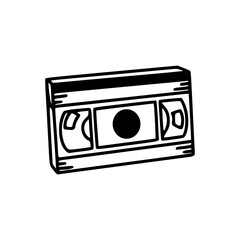 audio cassette tape vector