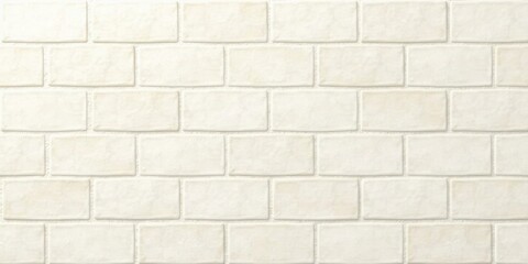 Cream-colored rectangular tiles arranged in a classic brickwork pattern, offering a clean and simple background texture for design projects