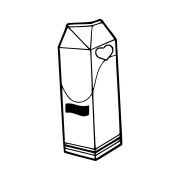 recommend clip art: milk carton icon vector